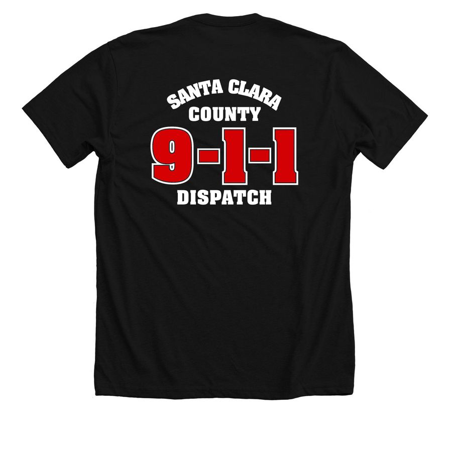 County Comm Branded Clothing - Tshirts&nbsp;, a Solid Black Blend Premium Unisex Tee (back-view)