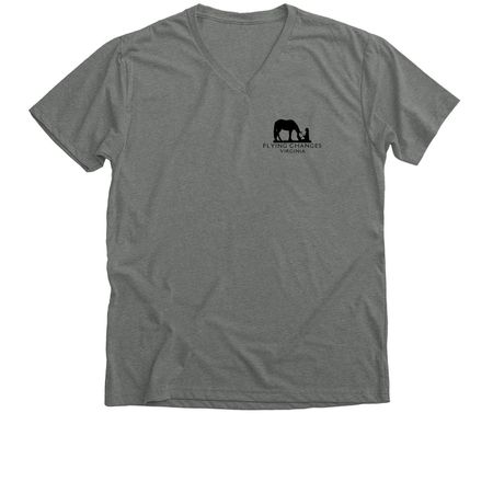 FCVA Merch!, a Deep Heather Premium V-Neck Tee