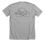 Sensory Ecology Lab 2026, a Athletic Heather Premium Unisex Tee (back-view)
