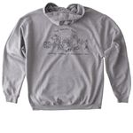 Sensory Ecology Lab 2026, a Sport Grey Gildan Softstyle Pullover Hoodie (back-view)