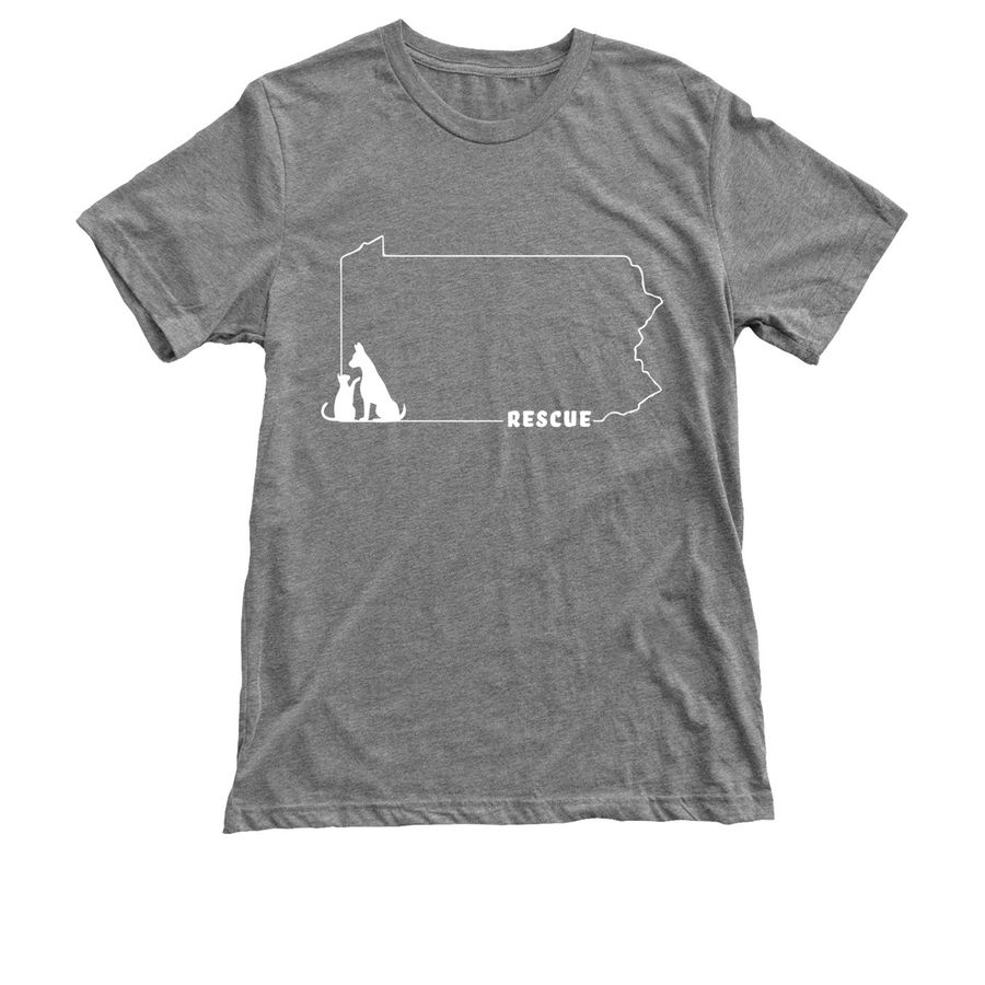 Animal Rescue, PA, a Premium Heather Triblend Unisex Tee