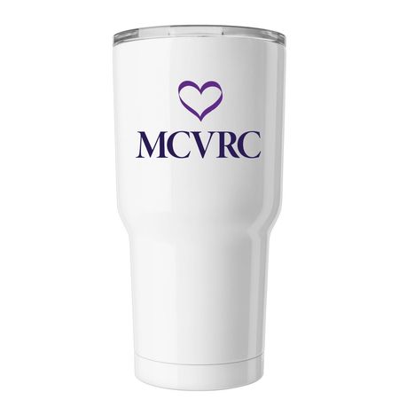 MCVRC Tumblr, a White Insulated Tumbler