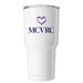 MCVRC Tumblr, a White Insulated Tumbler