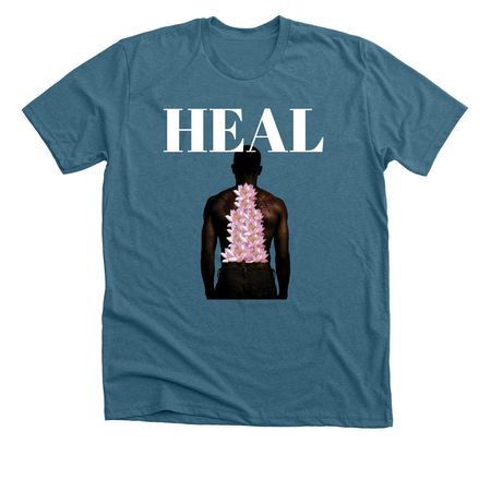 Whipped Capsule, a Heather Deep Teal Premium Unisex Tee