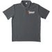 Polos, a Iron Grey Unisex Performance Polo