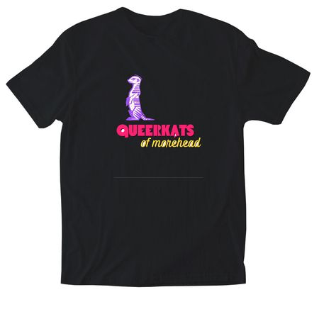 The Victoria&nbsp;, a Black Softstyle Cotton Tee