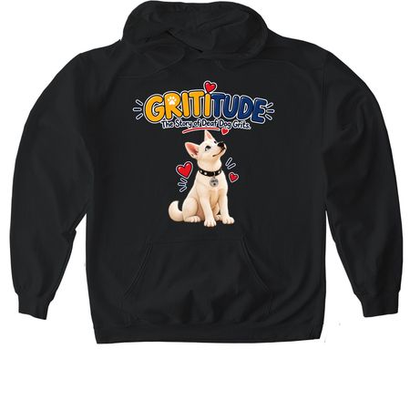 Grititude, a Black Gildan Softstyle Pullover Hoodie