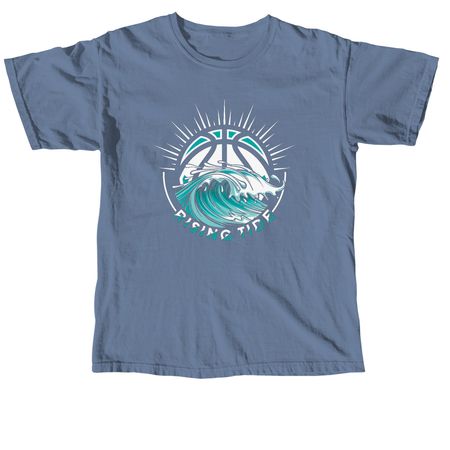 Rising Tide Classic, a Blue Jean Comfort Colors Unisex Tee