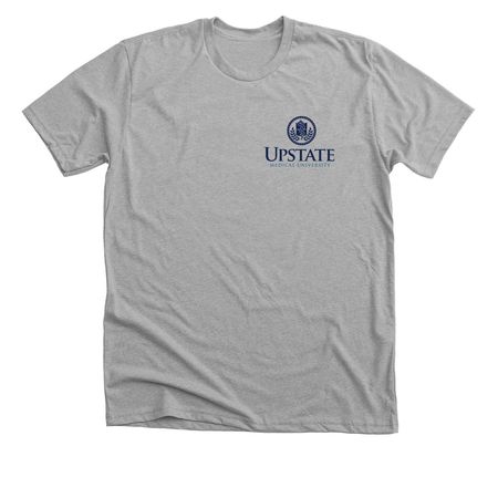 Retro Nursing Alumni 2, a Athletic Heather Premium Unisex Tee