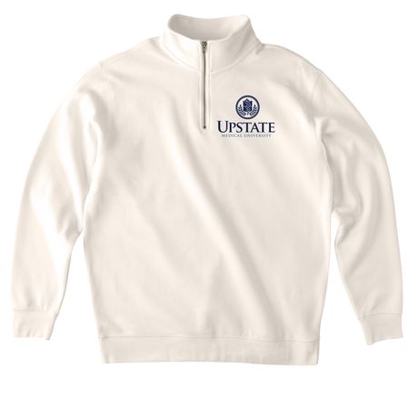 Retro Nursing Alumni 2, a Bone Midweight Quarter Zip Pullover