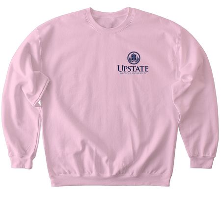 Retro Nursing Alumni 2, a Light Pink Softstyle Crewneck Sweatshirt