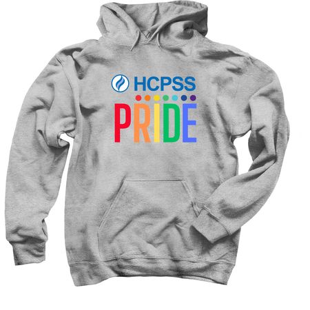 HCPSS Pride, a Sport Grey Pullover Hoodie