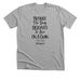 Because No Dog Deserves To Live On A Chain 3, a Athletic Heather Premium Unisex Tee