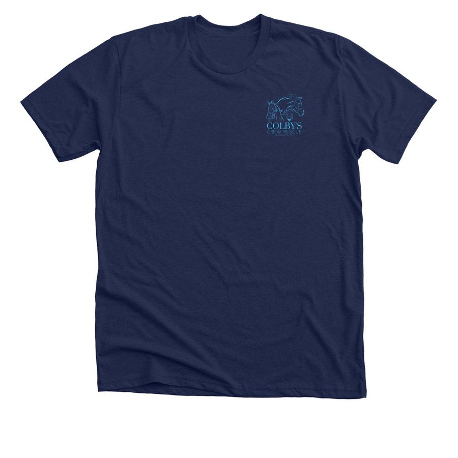 CCR Flame Shirt&nbsp;, a Solid Navy Blend Premium Unisex Tee
