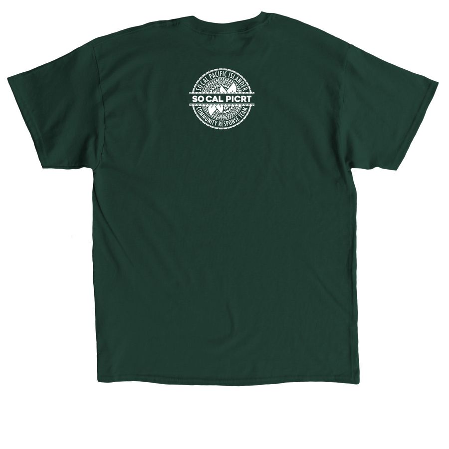 Matua/Parents, a Forest Green Classic Unisex Tee (back-view)