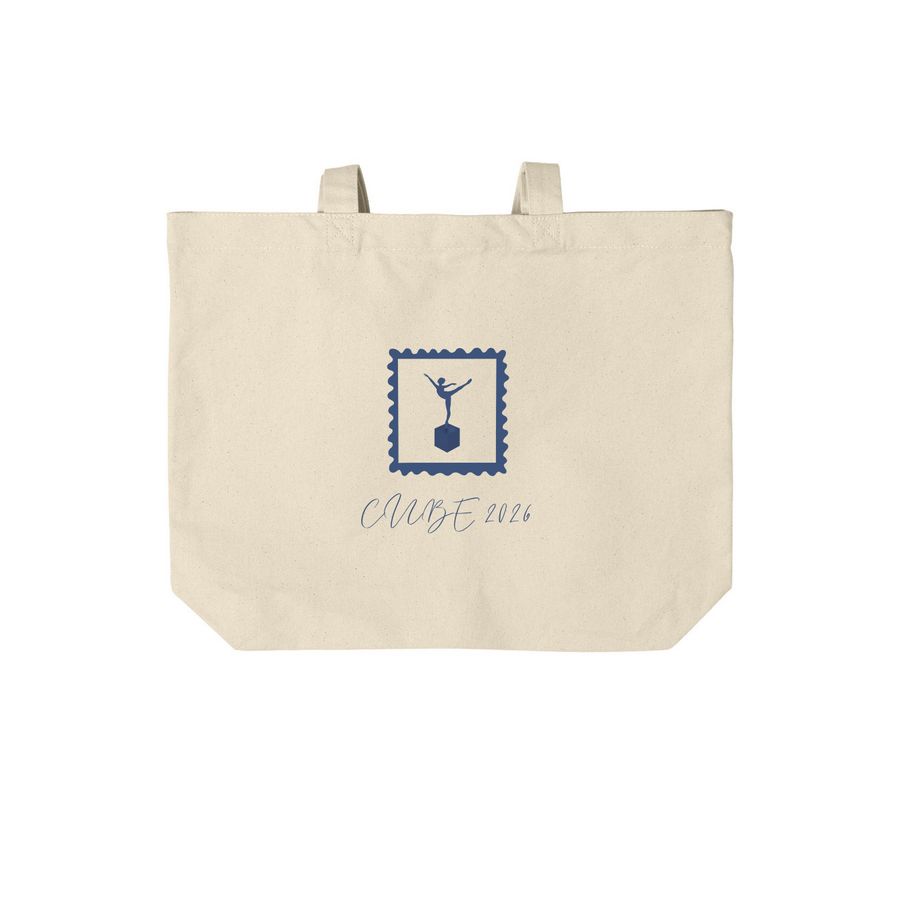 Spring 2026 Tote Bag, a Natural Cotton Canvas Tote Bag