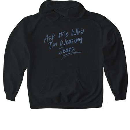 Denim Day 1, a Black Gildan Softstyle Pullover Hoodie