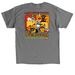 2026&nbsp;GMPR Pug Social Apparel, a Charcoal Classic Unisex Tee (back-view)