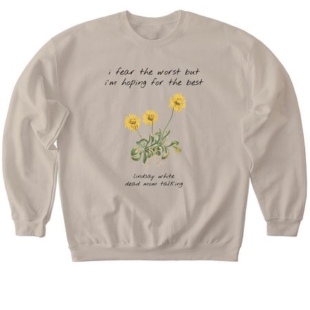 Dead Mom Talking - Hoping, a Sand Softstyle Crewneck Sweatshirt