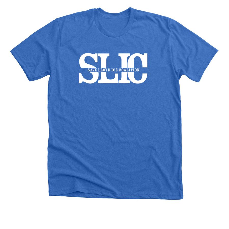 SLIC Colorful Tee, a Heather True Royal Premium Unisex Tee