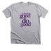 It Feels Good To Do Good, a Athletic Heather Premium Unisex Tee