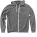 FSA Candle Zip-up Hoodie, a Deep Heather Zip Up Hoodie