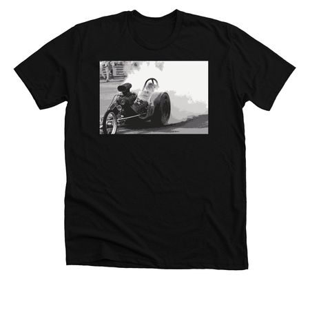 60?s Top Fuel Dragster 2026 Tee&nbsp;, a Solid Black Blend Premium Unisex Tee