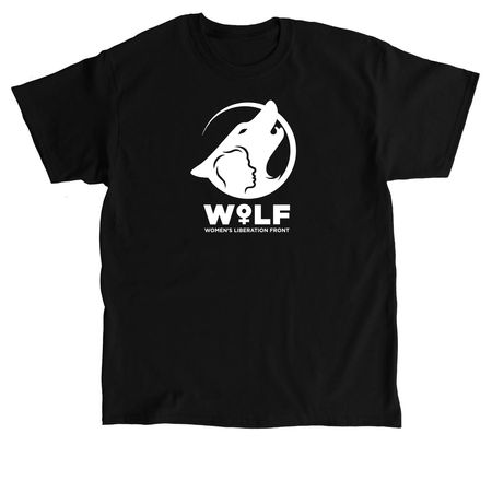 WoLF T-Shirt, a Black Classic Unisex Tee