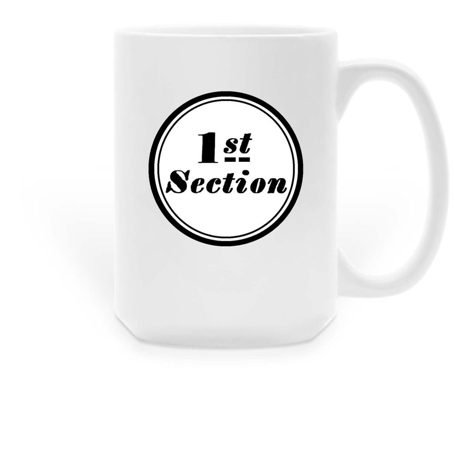 Coffee Mugs, a White Large Coffee Mug