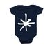 Asterisk Babies!, a Navy Infant Onesie