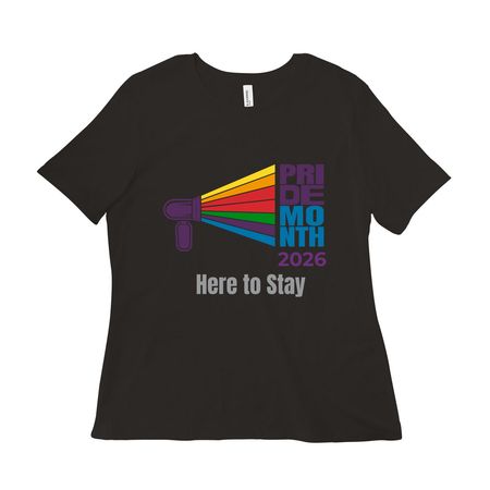 Pride Month 2026 Fundraiser, a Black Women?s Relaxed Cotton Tee