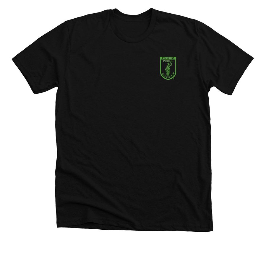 Fall Defender 2026, a Solid Black Blend Premium Unisex Tee