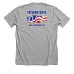 Red Day 2026, a Athletic Heather Premium Unisex Tee (back-view)