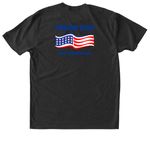 Red Day 2026, a Vintage Black Triblend Unisex Tee (back-view)