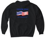 Red Day 2026, a Black Gildan Softstyle Pullover Hoodie (back-view)