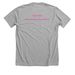 Team Nina WeAreStrongerThanWeThink, a Athletic Heather Premium Unisex Tee (back-view)
