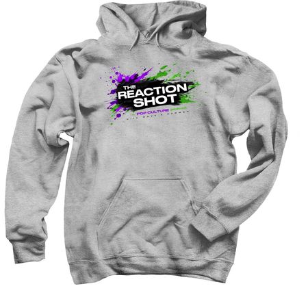 REACTION SHOT SHIRTS., a Sport Grey Pullover Hoodie