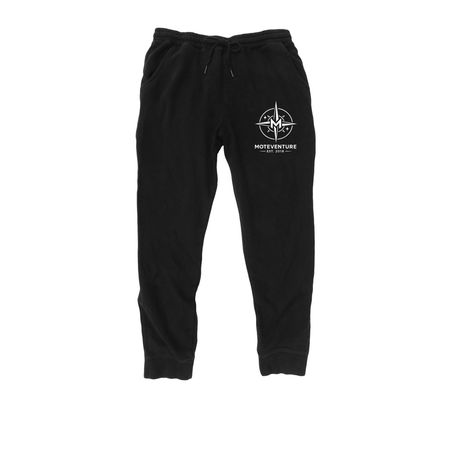 "Find Your North" Joggers, a Black Midweight Fleece Joggers