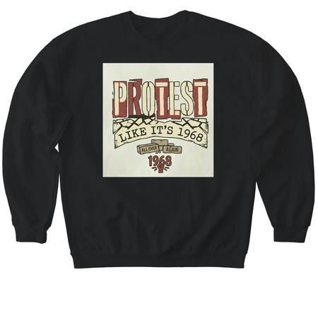 GRANTIFA, a Black Softstyle Crewneck Sweatshirt