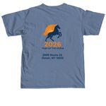 Year of the Horse&nbsp;, a Blue Jean Comfort Colors Unisex Tee (back-view)