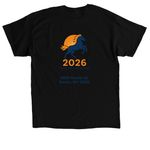 Year of the Horse&nbsp;, a Black Classic Unisex Tee (back-view)