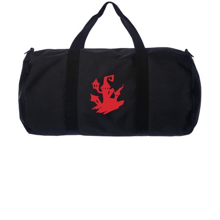 Pack with ease, a Black Day Tripper Duffel Bag (back-view)