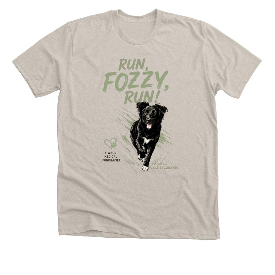 Fozzy Fundraising shirt, a Heather Dust Premium Unisex Tee