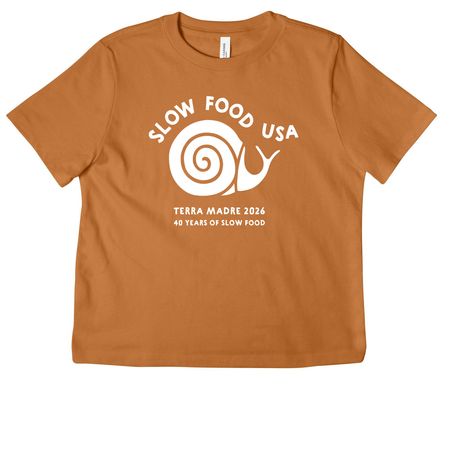 Terra Madre 2026 SFUSA T-shirt, a Toast Women's Heavyweight Tee