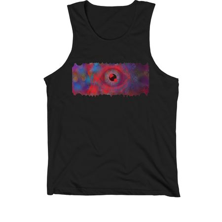 Seeing Through the Static, a Black Premium Cotton Tank
