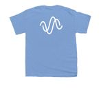 The Twists shirt, a Carolina Blue Youth Unisex Tee (back-view)