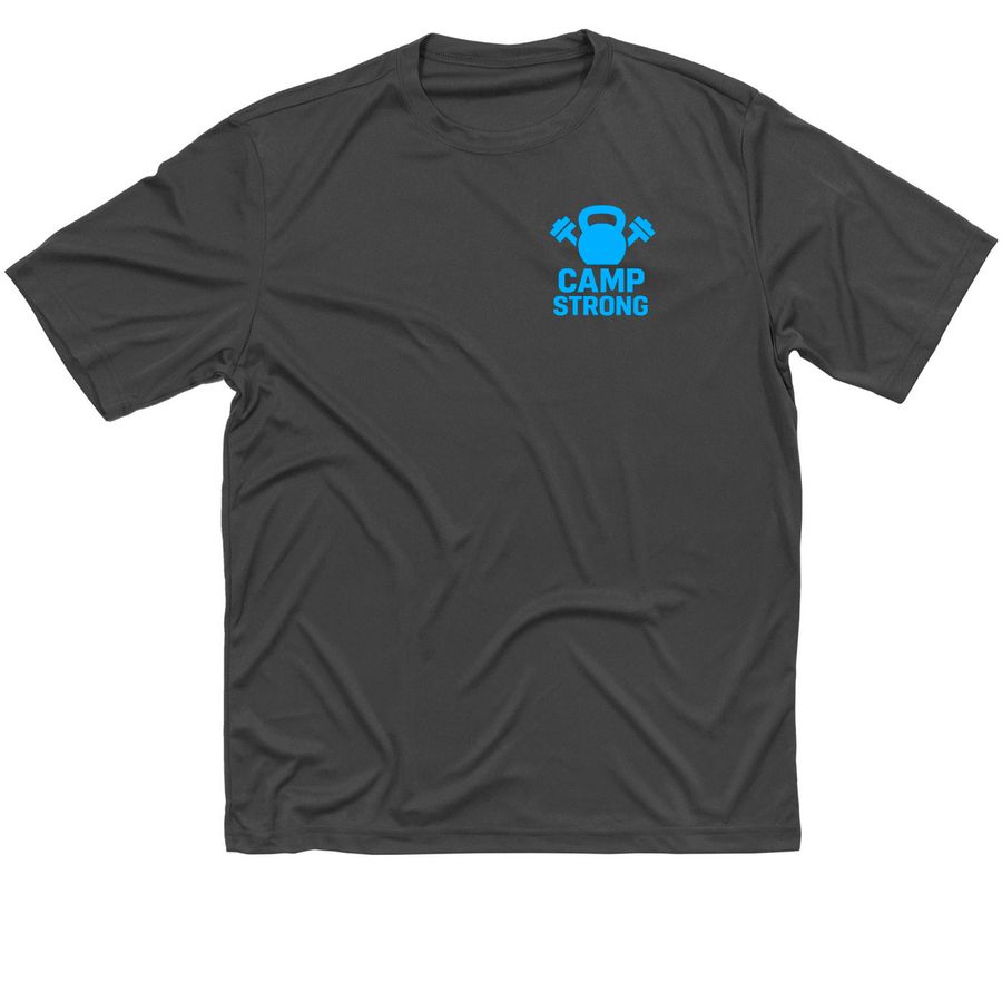 Camp Strong 2026, a Iron Grey Classic Performance Tee