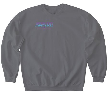 The Gabby Design&nbsp;, a Charcoal Softstyle Crewneck Sweatshirt