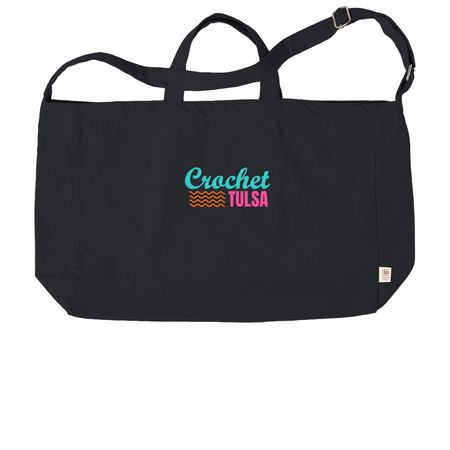 Crochet Tulsa Tote, a Black Reclaimist G2G Tote Bag