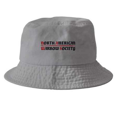 NAWS Bucket Hat, a Grey Printed Bucket Hat